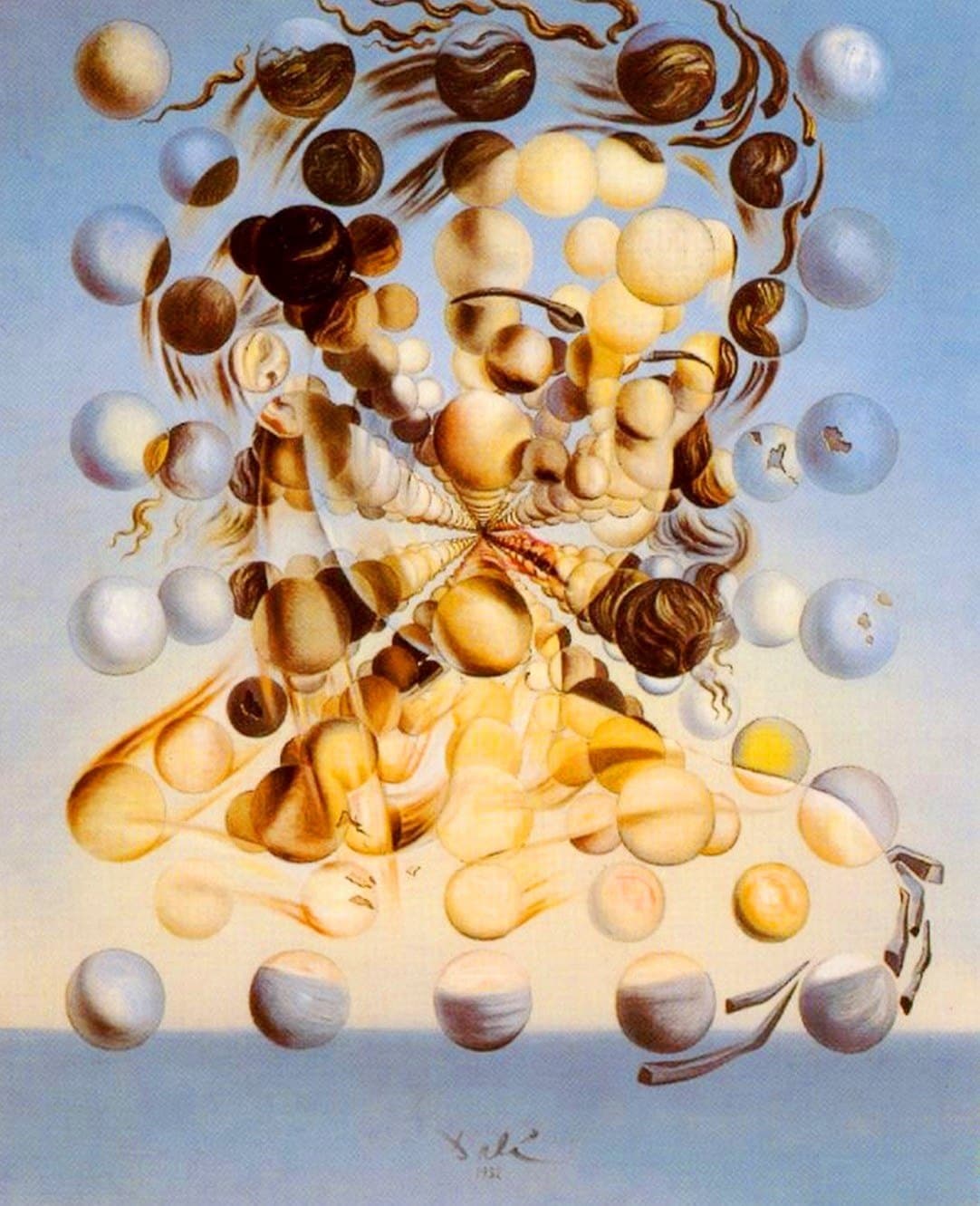 Pittura surrealista di Dalì